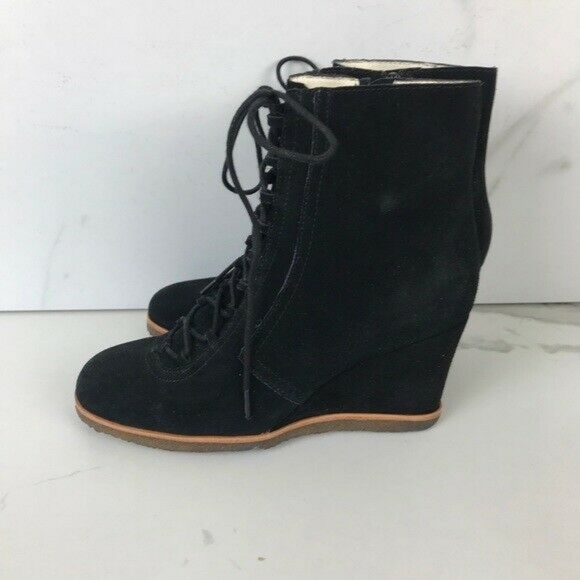 Anthropologie Bettye Muller Wander Suede Booties - Picture 6 of 8